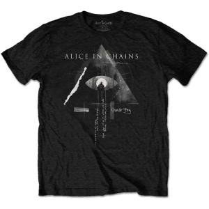 ALICE IN CHAINS UNISEX T-SHIRT: FOG MOUNTAIN (BACK PRINT)r ALICE C7