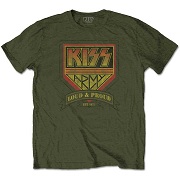  KISS UNISEX TEE: LOUD & PROUD  KISS 3