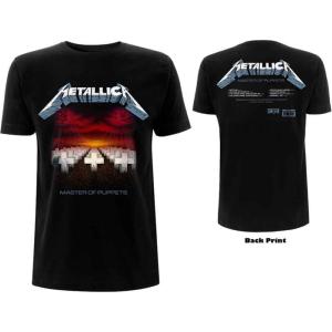  Metallica Unisex T-Shirt: Master of Puppets Tracks (Back Print) METALLICA 15