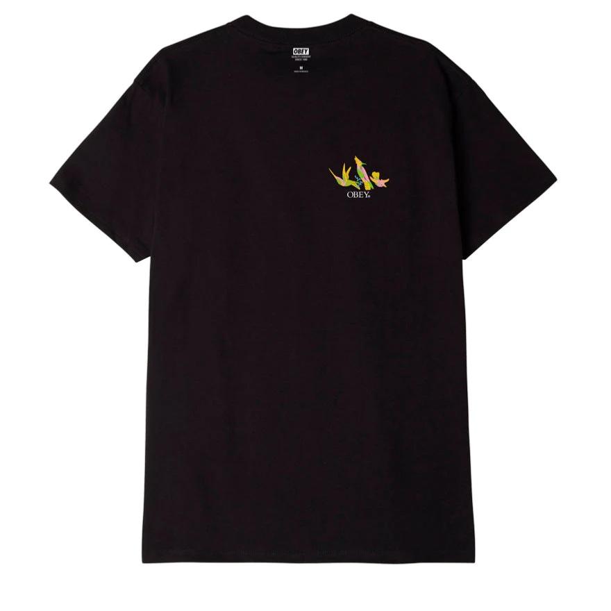 OBEY  SPRING BIRDS CLASSIC T-SHIRT  165263361