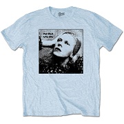  DAVID BOWIE UNISEX T-SHIRT: HUNKY DORY MONO  BOWIE 8