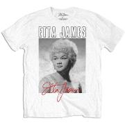  ETTA JAMES UNISEX T-SHIRT: PORTRAIT ETTA JAMES
