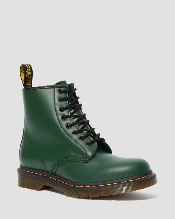 Dr Martens 1460 Boot  GREEN SMOOTH 1460/5
