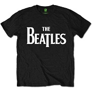  THE BEATLES UNISEX T-SHIRT: DROP T LOGO BEATLES 11