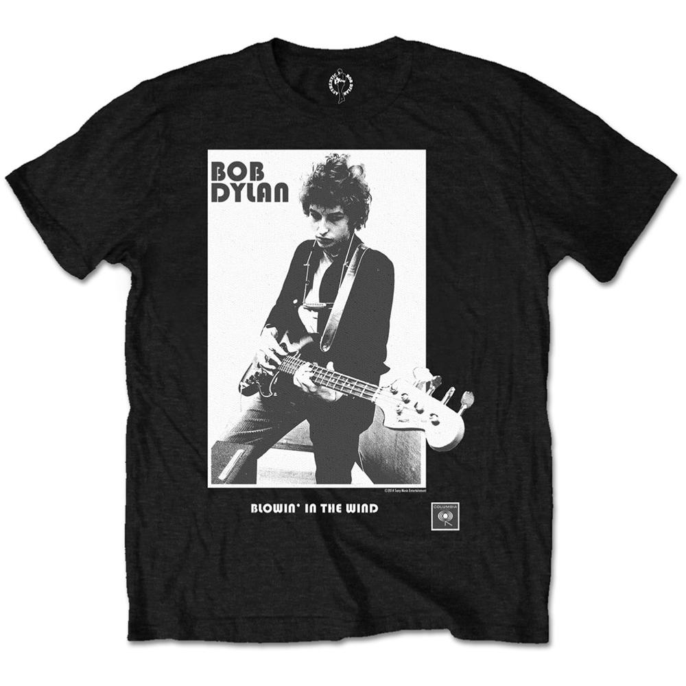  BOB DYLAN UNISEX TEE: BLOWING IN THE WIND (RETAIL PACK)  BOB DYLAN 3