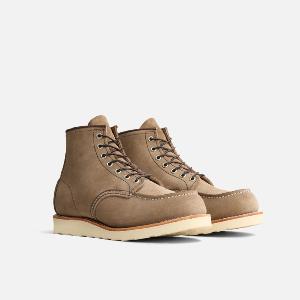 RED WHING 8838 6" Classic Moc Toe Sandstone Mohave 08838