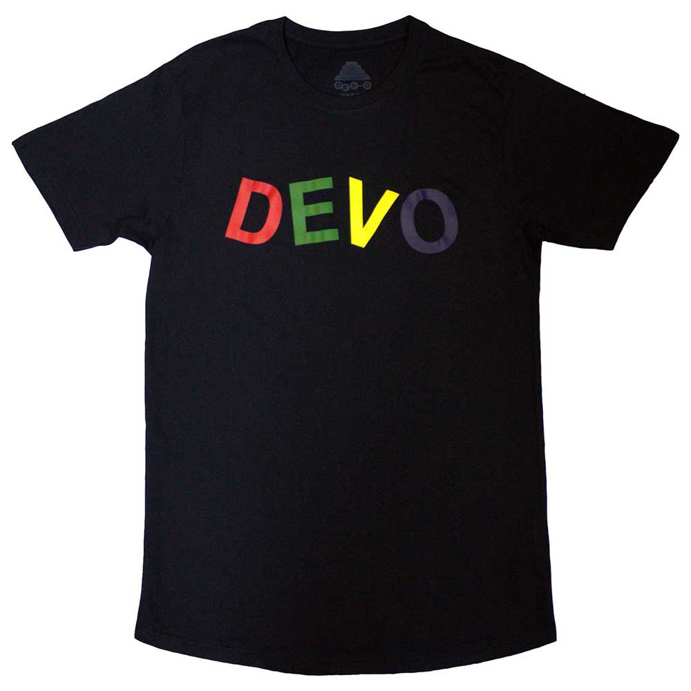 Devo Unisex T-Shirt: Logo (Black) DEVO
