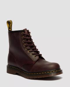 Dr Martens  1460 CHERRY RED CRAZY HORSE 1460/4