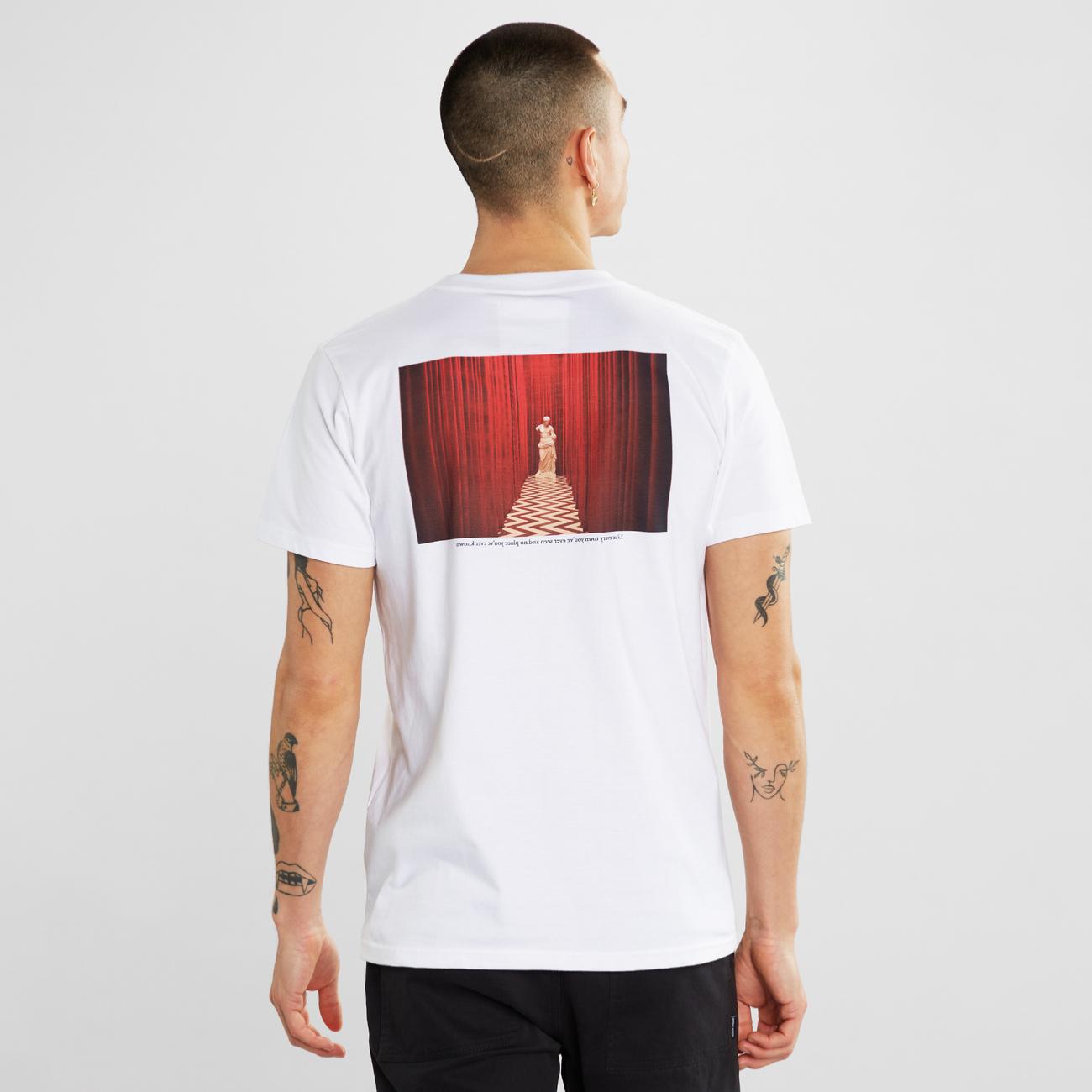  Dedicated  T-shirt Stockholm Red Room White 20255