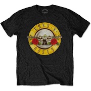 GUNS N' ROSES UNISEX TEE: CLASSIC LOGO    GUNS&ROSES 8