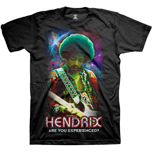 JIMI HENDRIX UNISEX TEE - COSMIC  HENDRIX 1