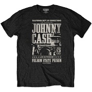 Johnny Cash Unisex T-Shirt: Prison Poster JOHNNY CASH 6