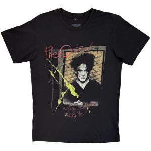 The Cure Unisex Premium Carbon T-Shirt: Kiss Me Vintage (Black) (Back Print)THE CURE 8