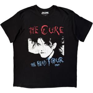 The Cure Unisex Premium Carbon T-Shirt: The Head Tour '85 (Black) (Back Print) THE CURE 7
