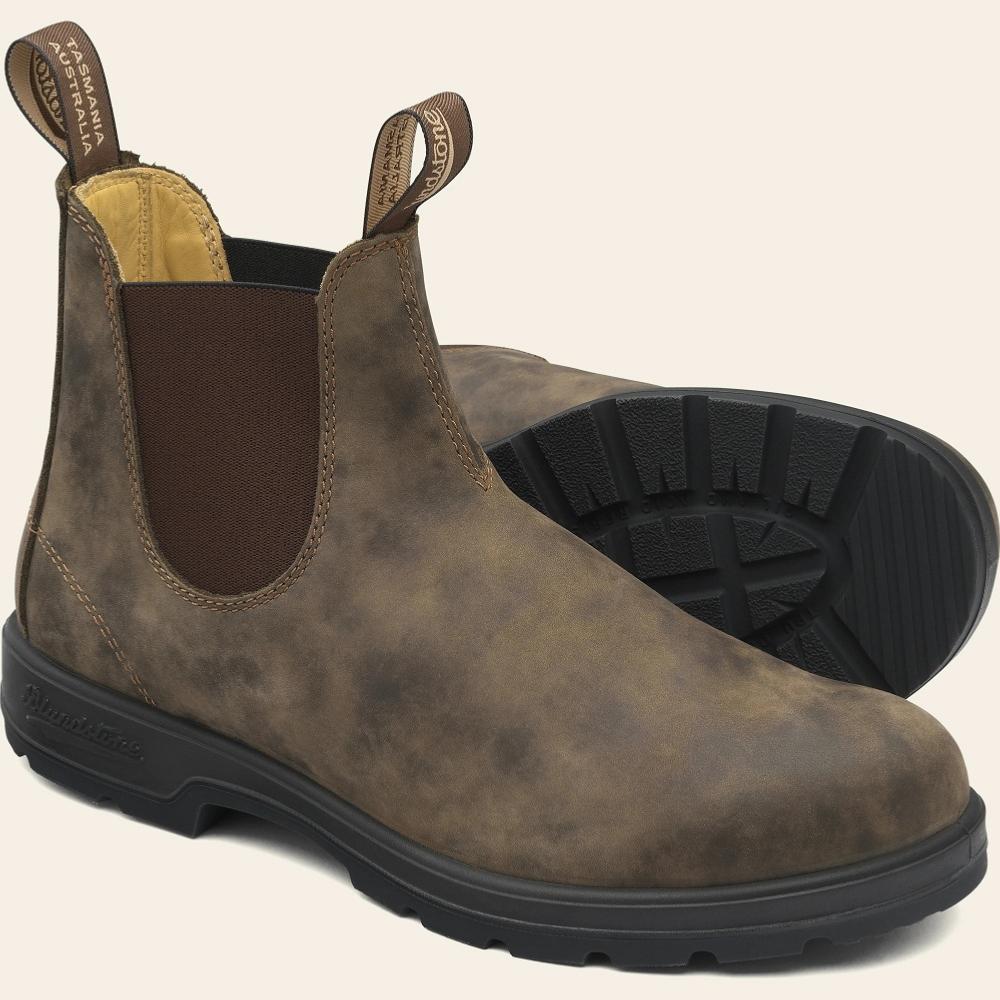 Blundstone Chelsea Boots - Rustic Brown  585