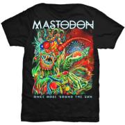 MASTODON UNISEX T-SHIRT: ONCE MORE ROUND THE SUN MASTODON 4