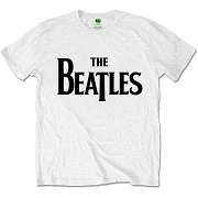  THE BEATLES UNISEX T-SHIRT: DROP T LOGO BEATLES 10