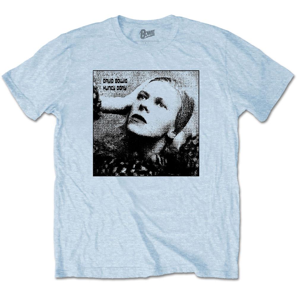  DAVID BOWIE UNISEX T-SHIRT: HUNKY DORY MONO  BOWIE 8
