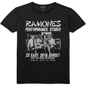 Ramones Unisex T-Shirt: East Village (Black) RAMONES 8