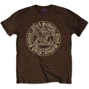Black Sabbath Unisex T-Shirt: Henry Pyramid Emblem  SABBATH 10
