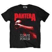  PANTERA UNISEX TEE: RED VULGAR PANTERA 2