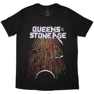 QUEENS OF THE STONE AGE UNISEX T-SHIRT: METEOR SHOWER (BLACK) QOTSA 5