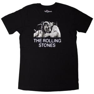 The Rolling Stones Unisex T-Shirt: Tour '72 (Black) (Back Print) STONES 25