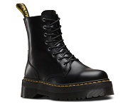 Dr. Martens  BLACK POLISHED SMOOTH   JADON