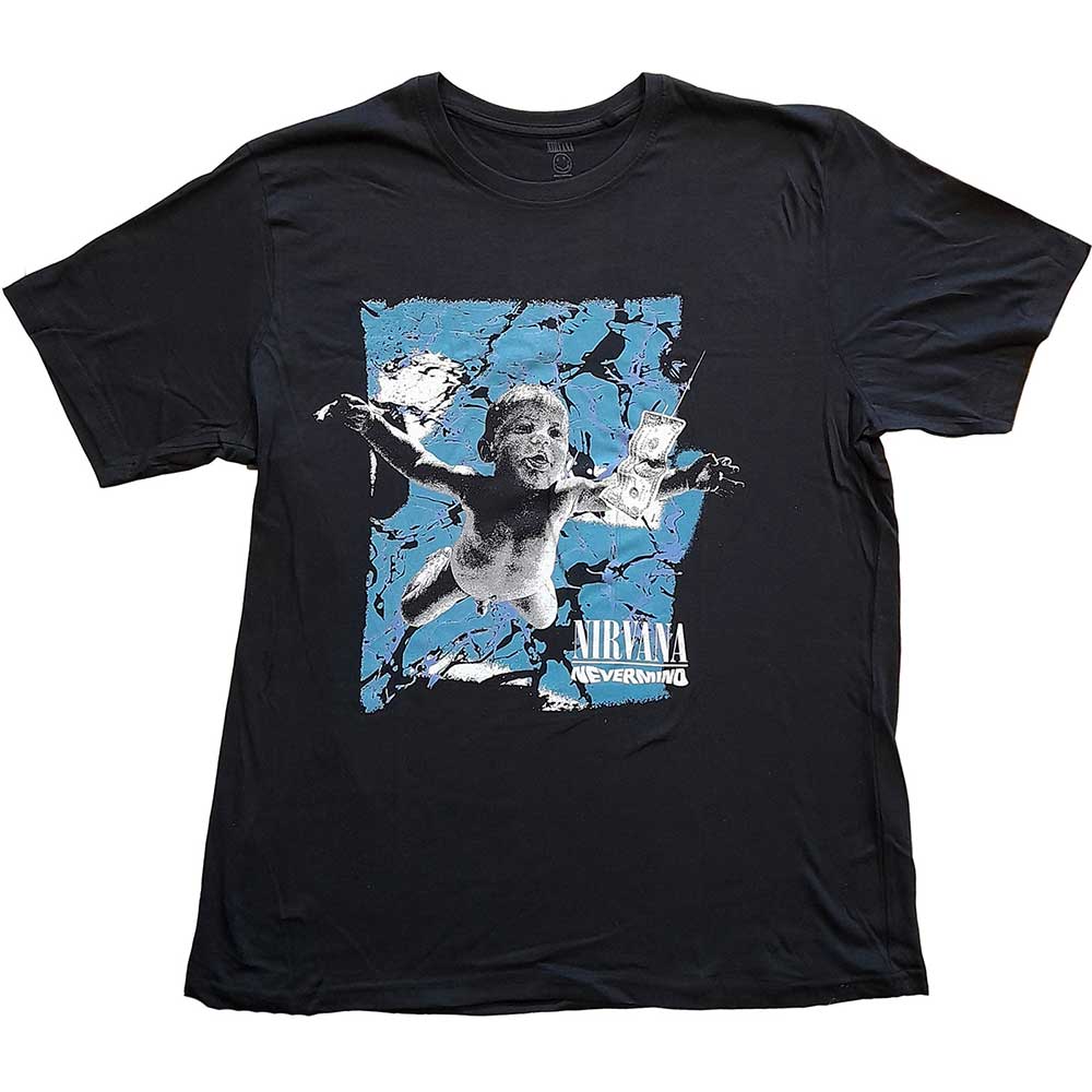  Nirvana Unisex T-Shirt: Nevermind Cracked  NIRVANA 11