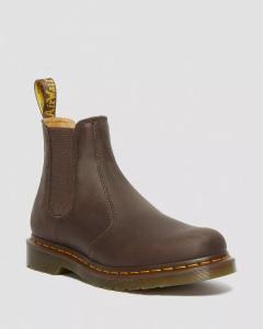 Dr Martens  YELLOW STITCH CRAZY HORSE LEATHER CHELSEA BOOTS 2976/1