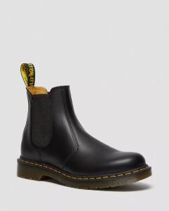 Dr Martens  YELLOW STITCH SMOOTH LEATHER CHELSEA BOOTS 2976/2
