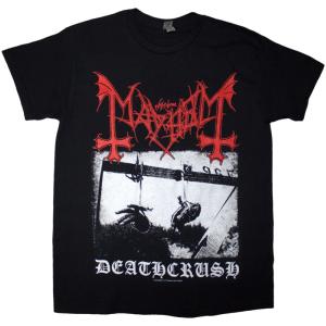 Mayhem Unisex T-Shirt: Deathcrush (Black)  MAYHEM