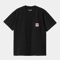 Carhartt  WIP   W' S/S Pocket Heart T-Shirt POCKET WH1