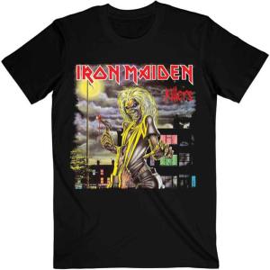 Iron Maiden Unisex T-Shirt: Killers Cover IRON M1