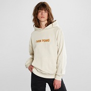  Dedicated   Hoodie Sundborn Twin Peaks Logo Oat White 20229