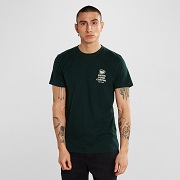  Dedicated  T-shirt Stockholm Good Coffee Dark Green 20248
