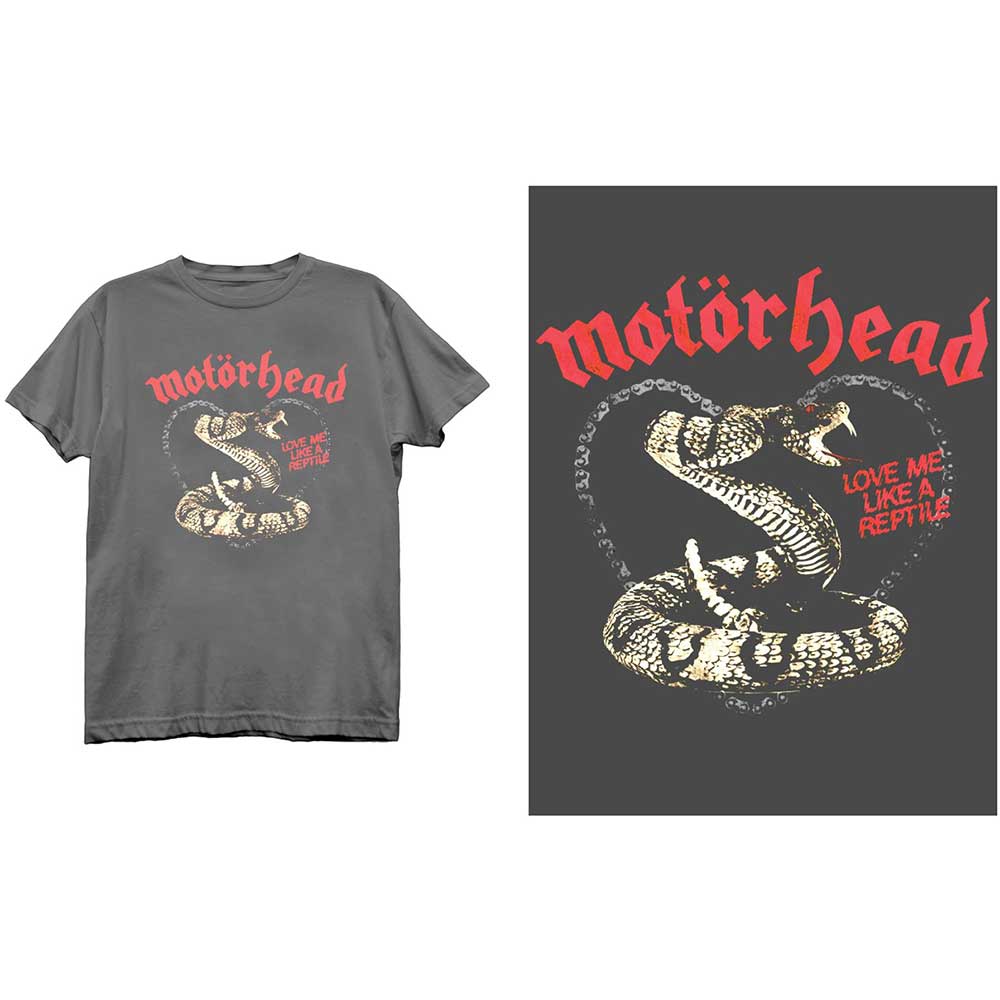  Motorhead Unisex T-Shirt: Love Me Like A Reptile MOTORHEAD 6