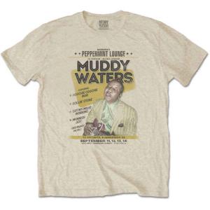 Muddy Waters Unisex T-Shirt: Peppermint Lounge (Sand)  MUDDY W
