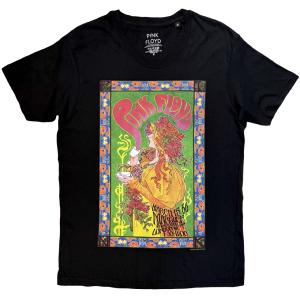 Pink Floyd Unisex T-Shirt: Marquee Poster '66 (Black) PINK FLOYD 19