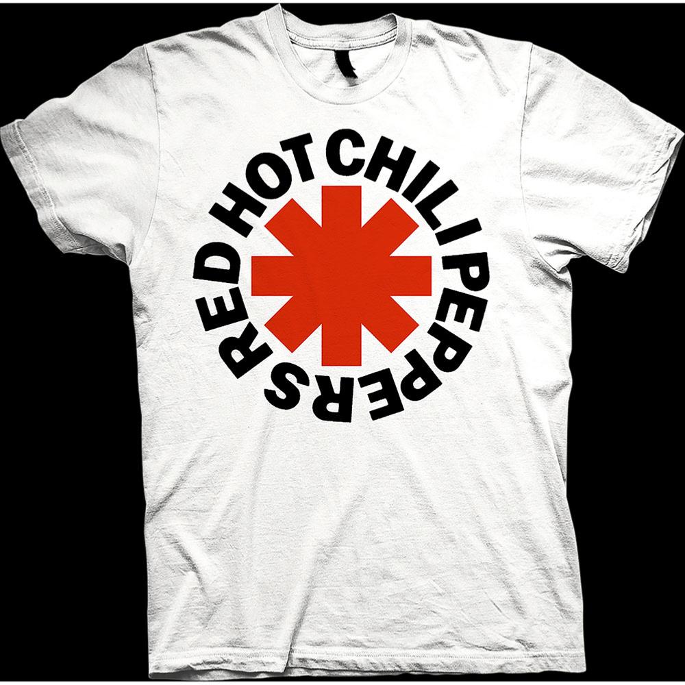 RED HOT CHILI PEPPERS UNISEX TEE: RED ASTERISK   RHCP 4