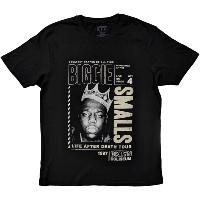  BIGGIE SMALLS UNISEX T-SHIRT: LIFE AFTER DEATH TOUR BIGGIE 2 