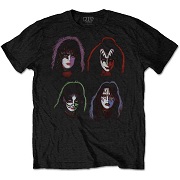  KISS UNISEX TEE: FACES   KISS 2