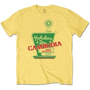  DEAD KENNEDYS UNISEX TEE: HOLIDAY IN CAMBODIA DEAD KENNEDYS 