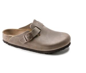 Birkenstock Boston Natural Leather Oiled - Tabacco Brown  REGULAR 0960811