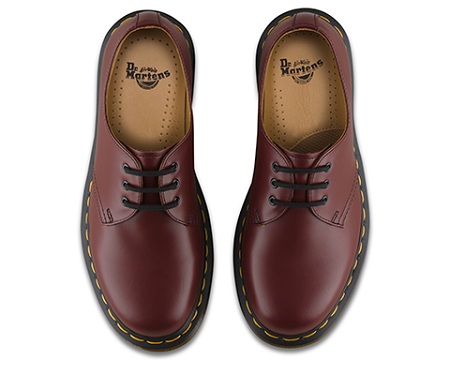 Dr Martens 1461 Shoe CHERRY RED SMOOTH  1461