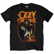 OZZY OSBOURNE UNISEX T-SHIRT: DIARY OF A MAD MAN   OZZY 1