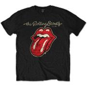  The Rolling Stones Unisex T-Shirt: Plastered Tongue  STONES 14