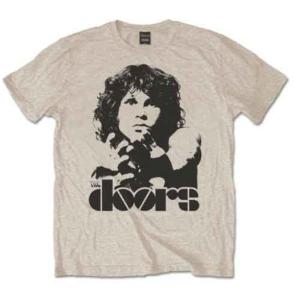 THE DOORS UNISEX T-SHIRT: BREAK ON THROUGH (SAND)  THE DOORS 7