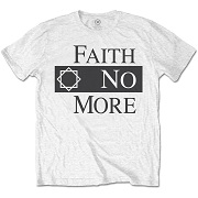     FAITH NO MORE UNISEX TEE: CLASSIC LOGO V.2. FAITH 1