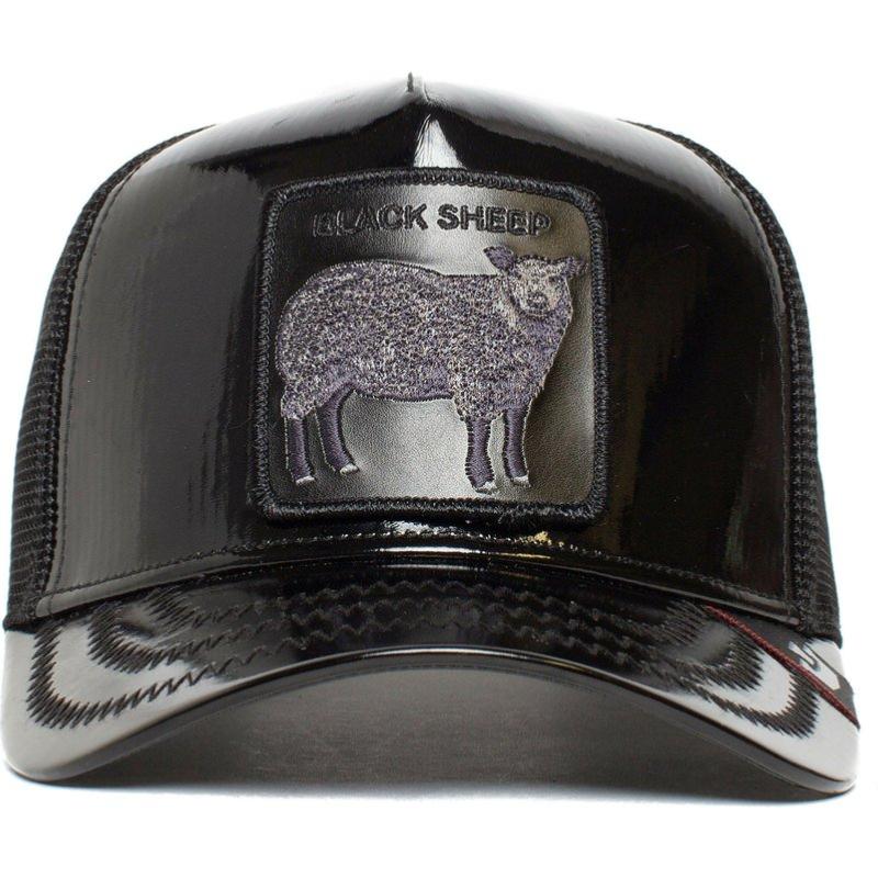 Goorin    Black Sheep Big Black Patent Leather 101-0753